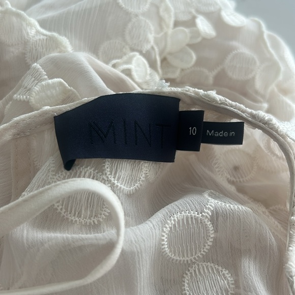 Mint Velvet Textured Ruffle Blouse - Picture 5 of 6